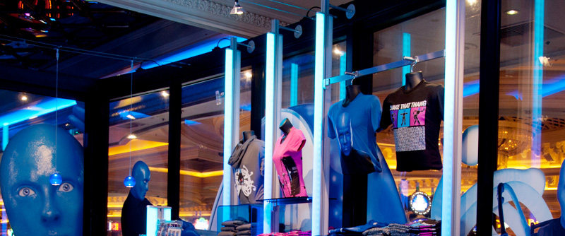 Blue Man Group Retail Comes to Light