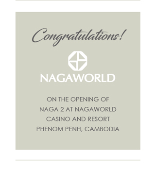 Congatulations Nagaworld!